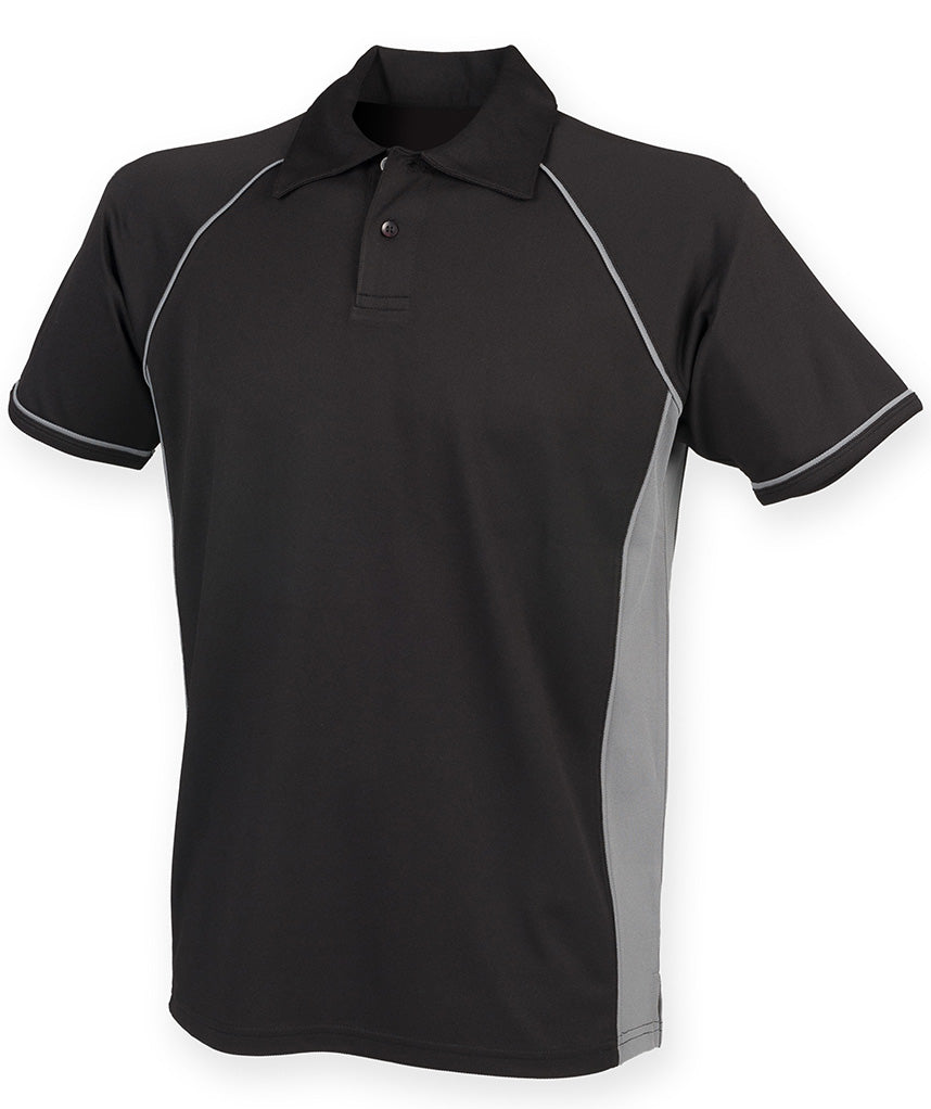 LV370 Performance Piped Polo Shirt
