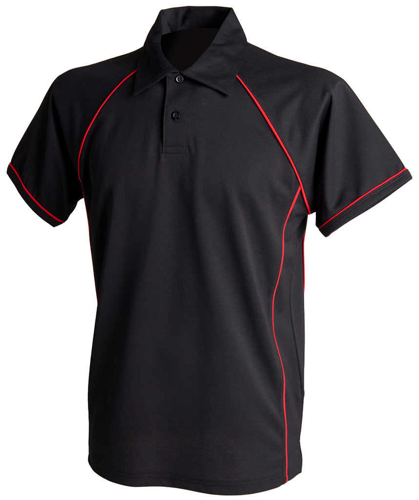 LV370 Performance Piped Polo Shirt