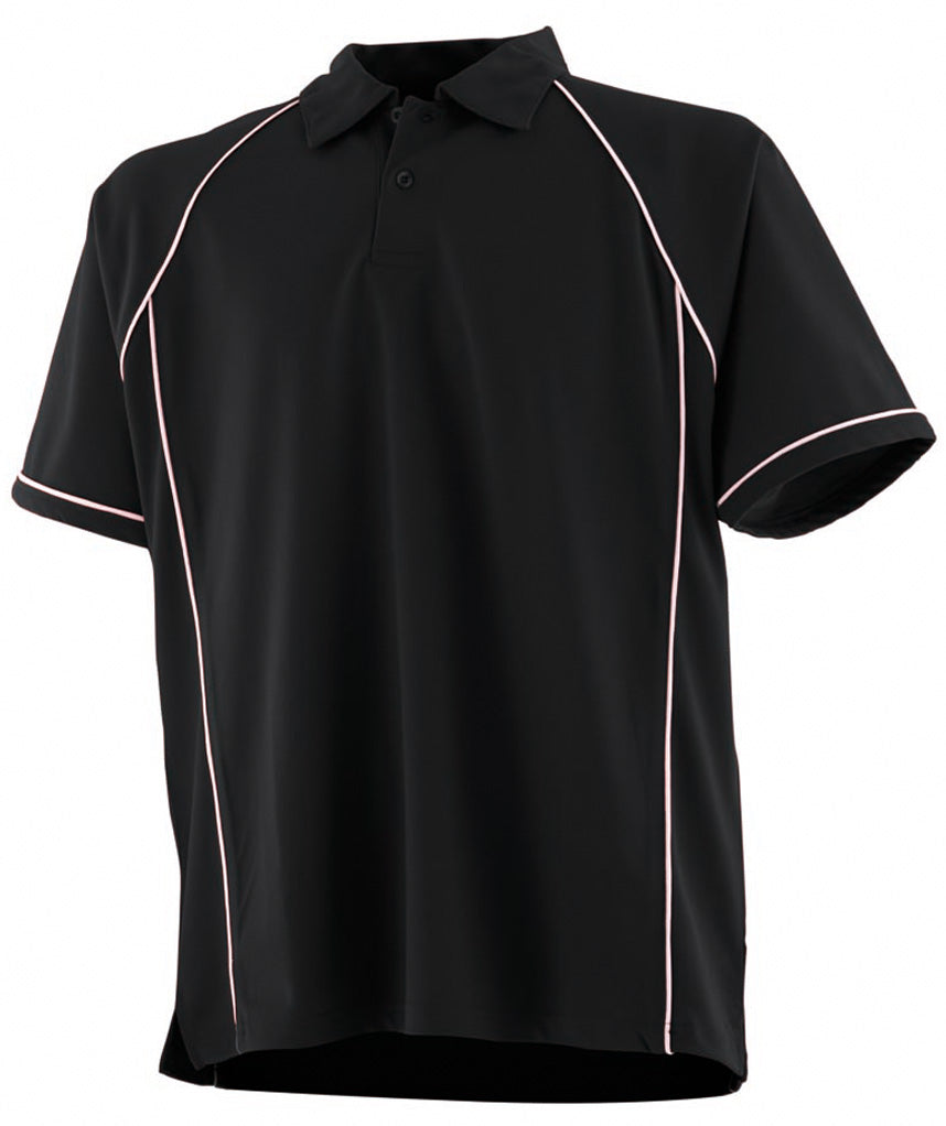 LV370 Performance Piped Polo Shirt