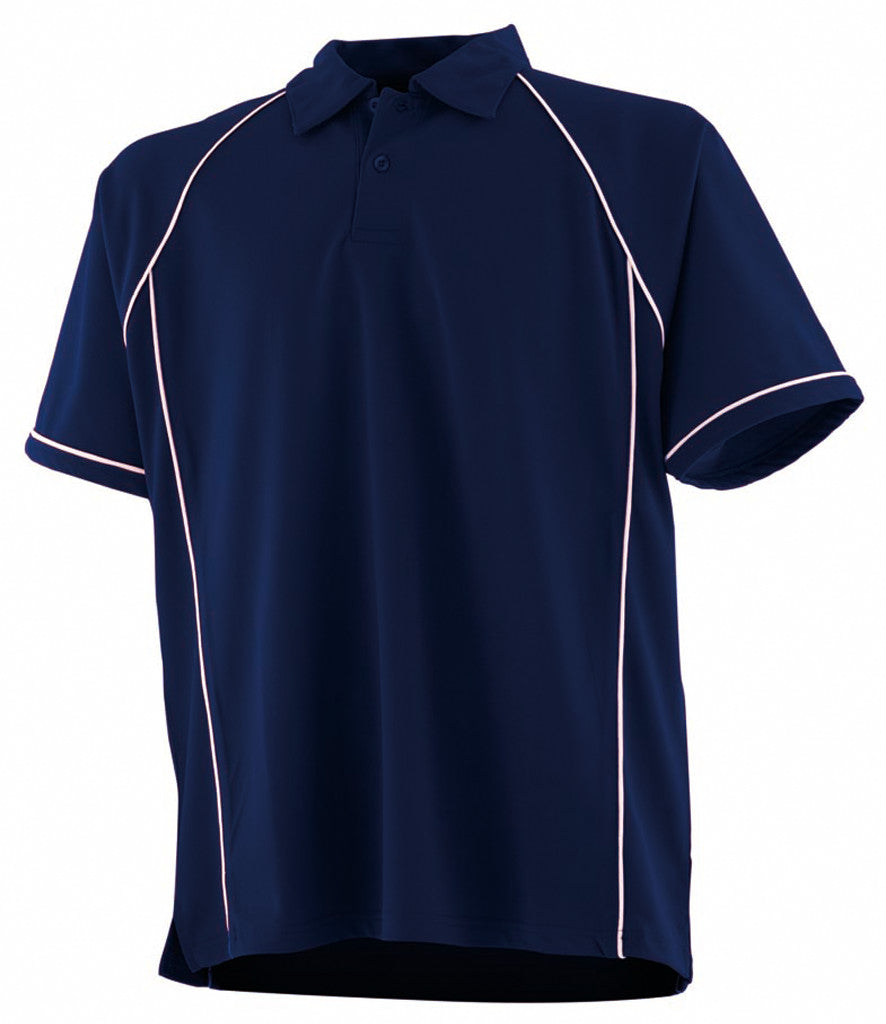LV370 Performance Piped Polo Shirt
