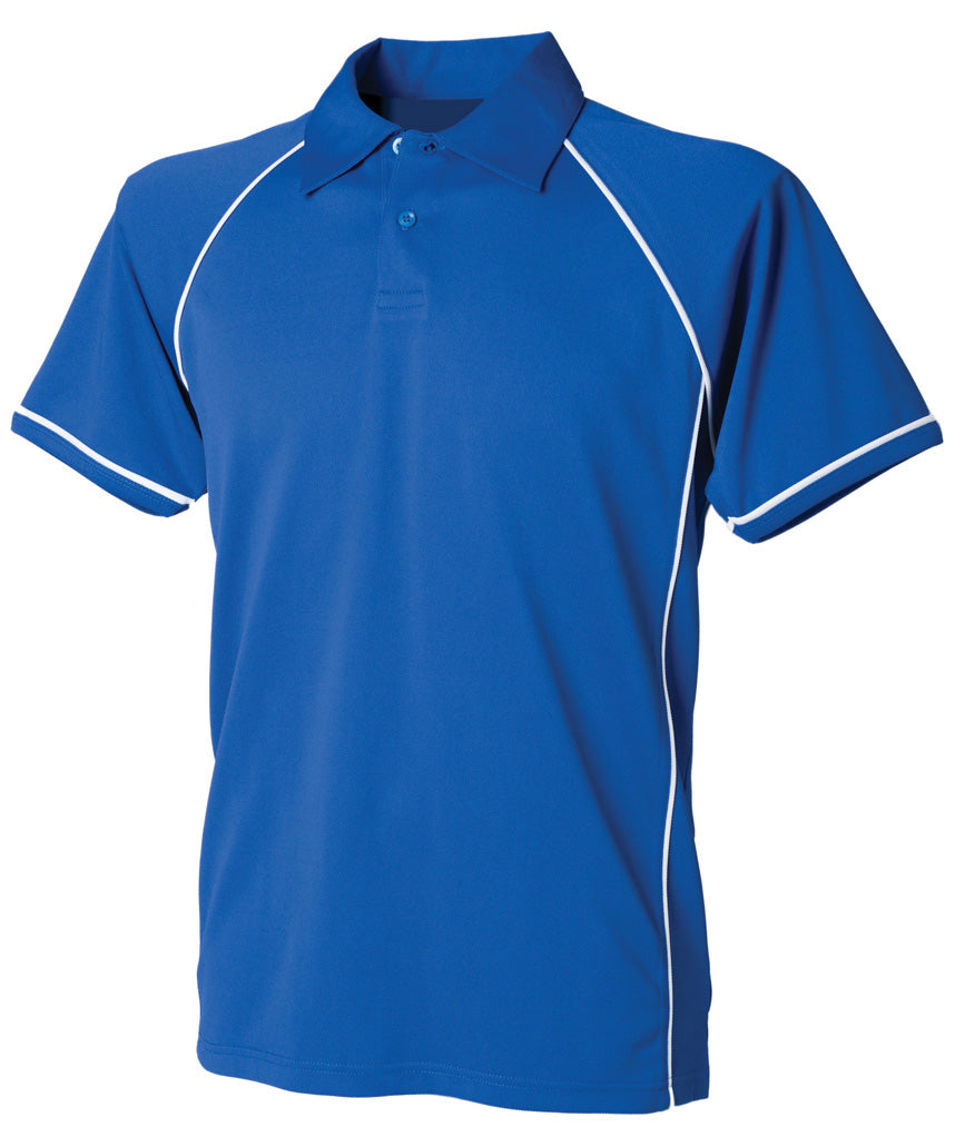 LV370 Performance Piped Polo Shirt