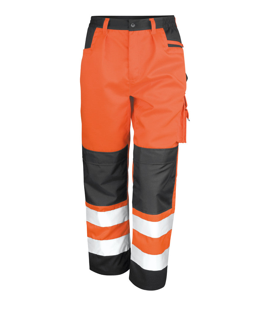 RS327 Result Safe-Guard Hi-Vis Cargo Trousers