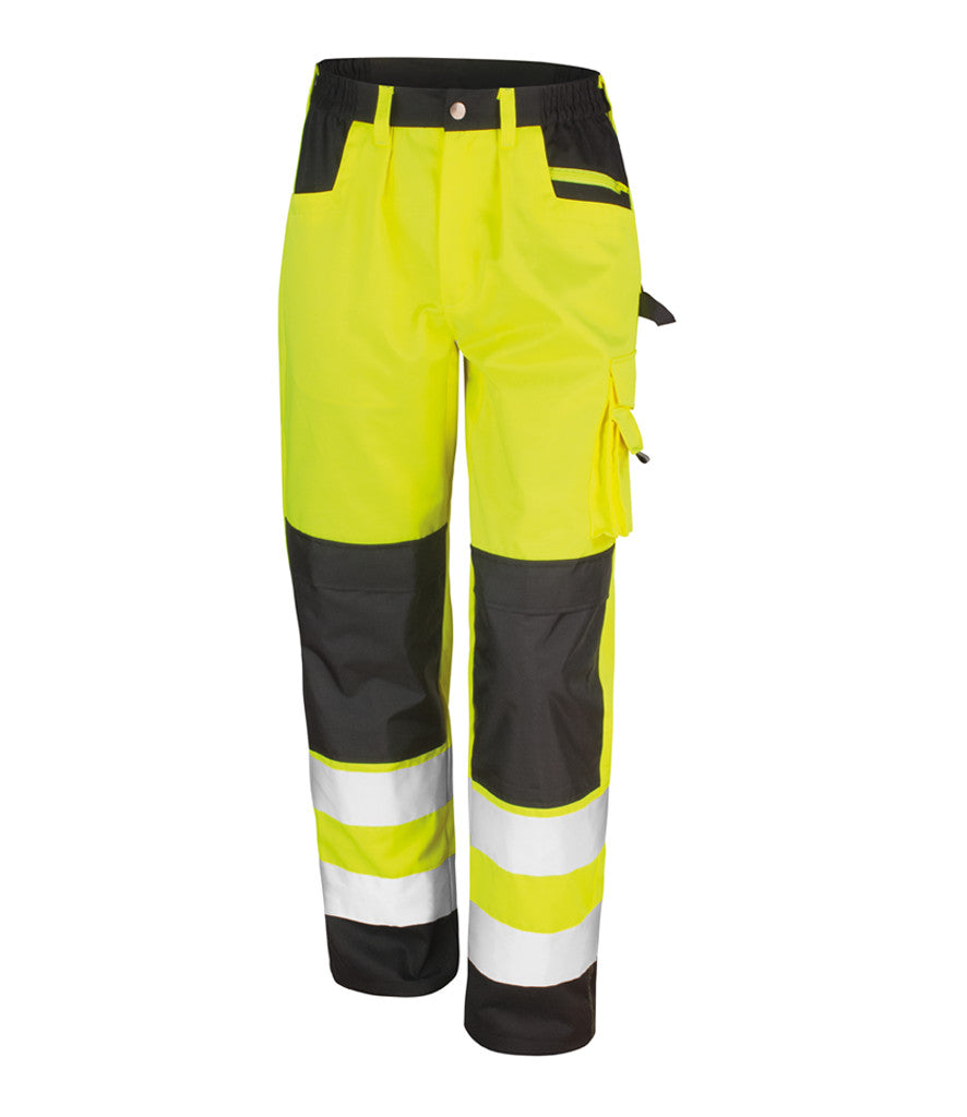 RS327 Result Safe-Guard Hi-Vis Cargo Trousers