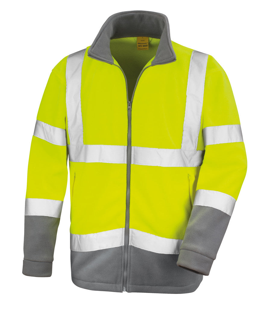 RS329 Result Safe-Guard Hi-Vis Micro Fleece Jacket