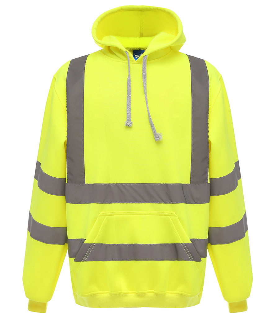 YK031  Yoko Hi-Vis Pull Over Hoodie