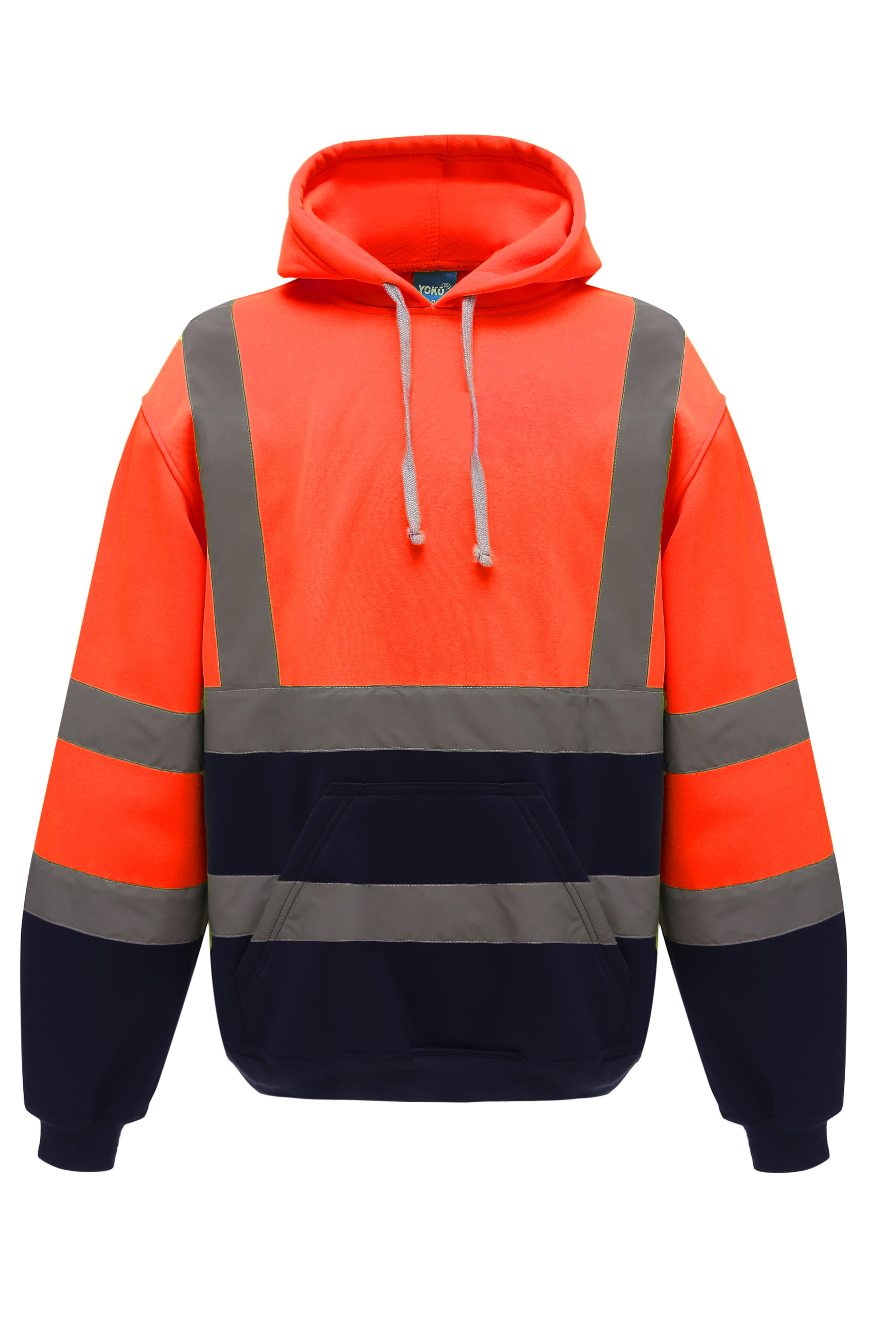 YK032 Hi-vis pull-over hoodie (HVK05)