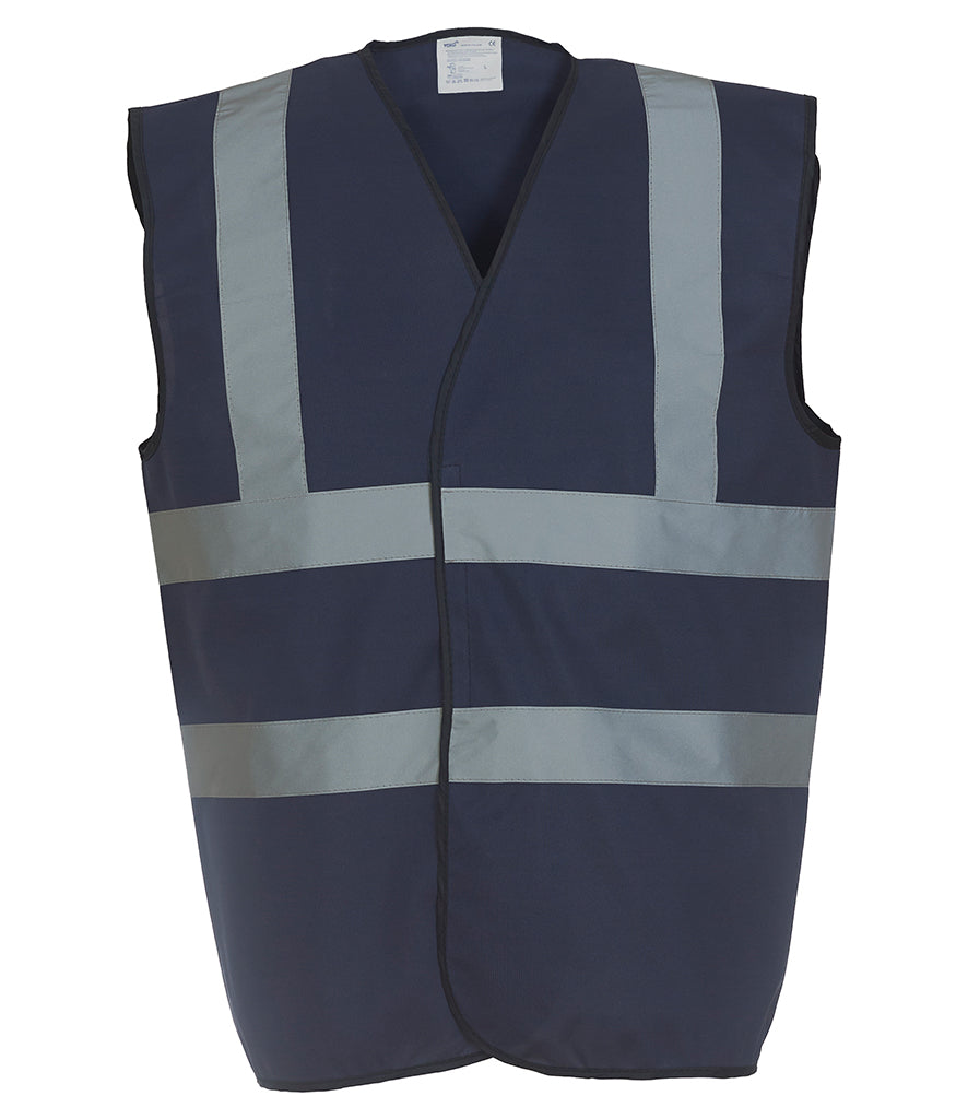 YK102 Yoko Hi-Vis Two Band and Braces Waistcoat