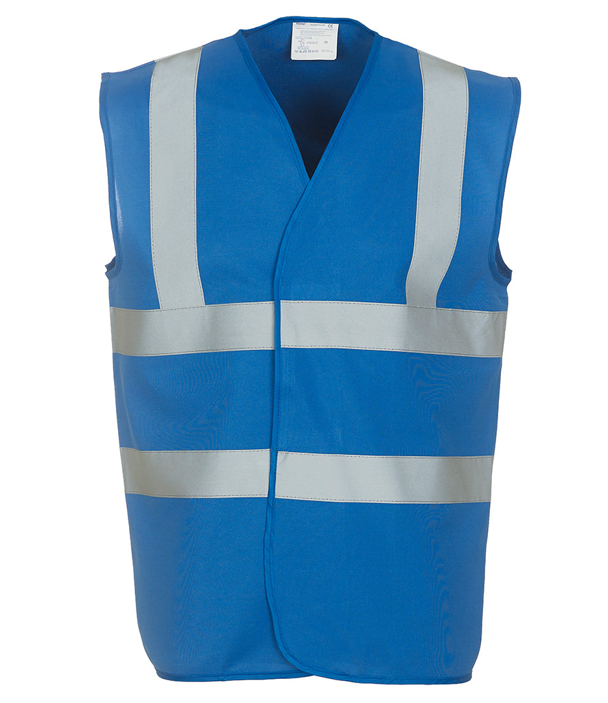 YK102 Yoko Hi-Vis Two Band and Braces Waistcoat