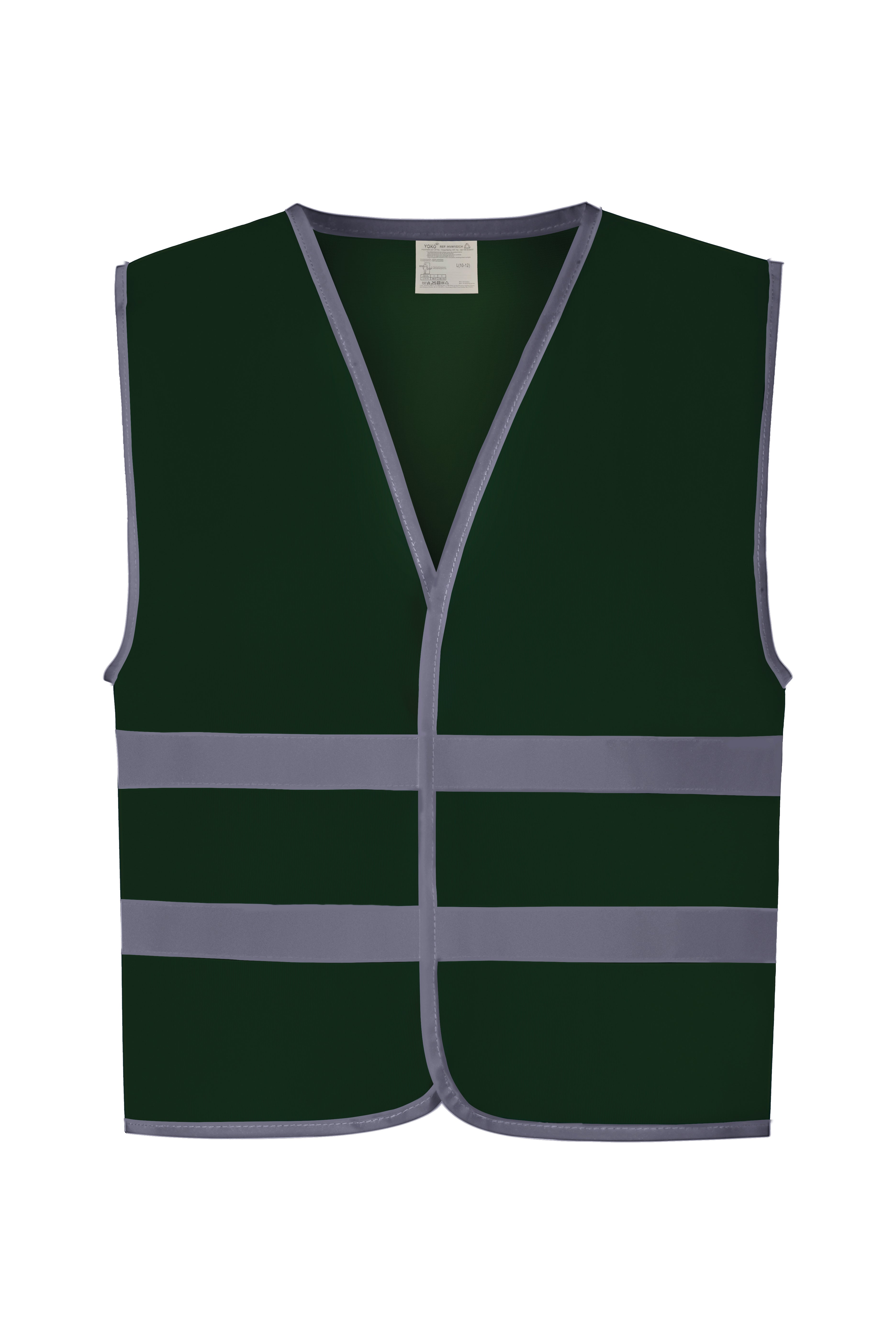YK102 Yoko Hi-Vis Two Band and Braces Waistcoat