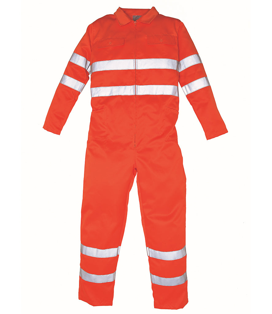 YK303 Yoko Hi-Vis Poly/Cotton Coverall