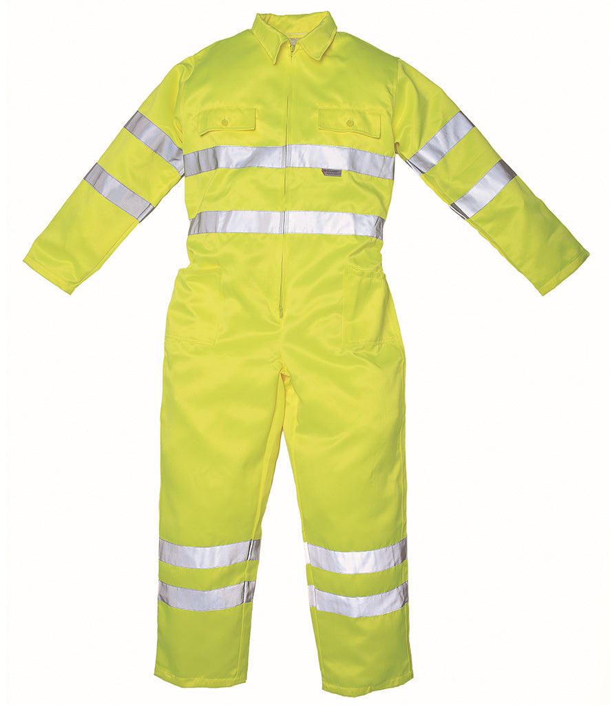 YK303 Yoko Hi-Vis Poly/Cotton Coverall
